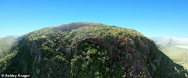 Caverna da fronteira da África do Sul